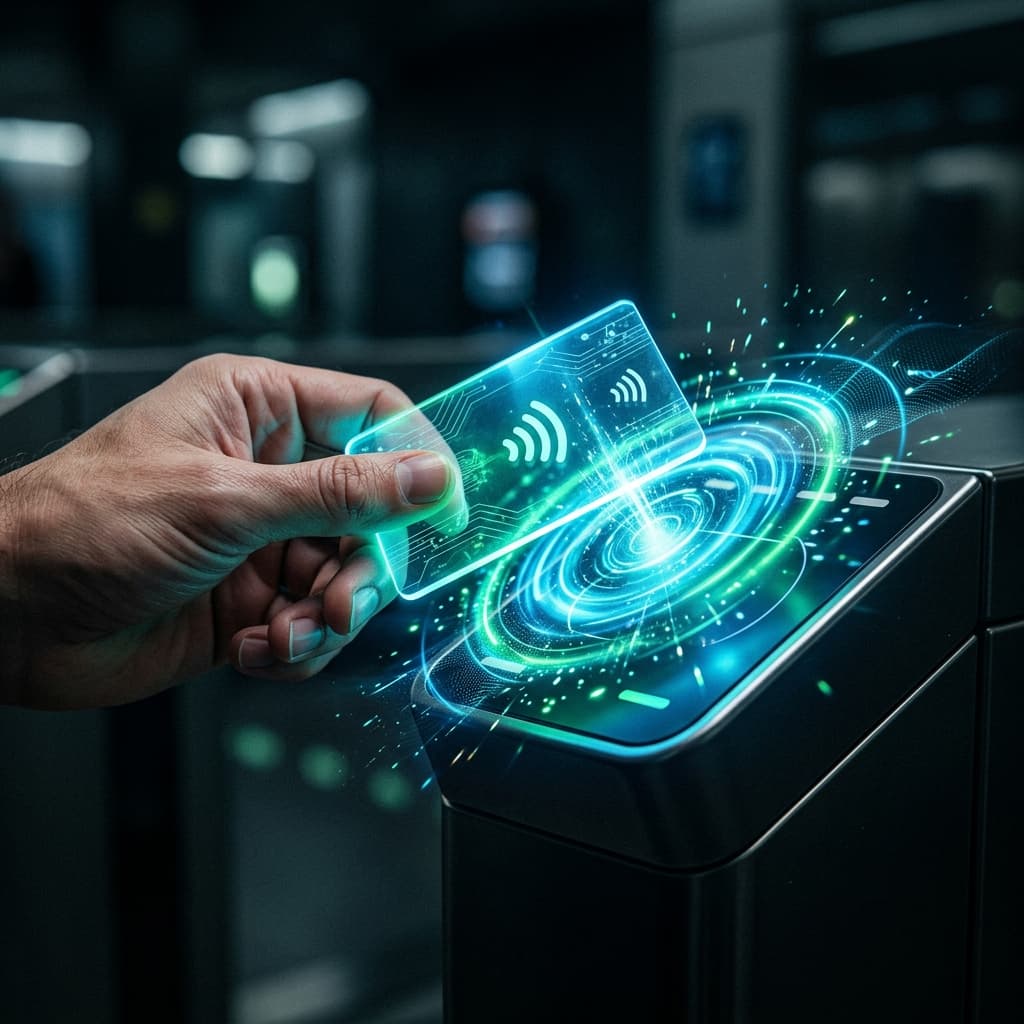 NFC payment visualization